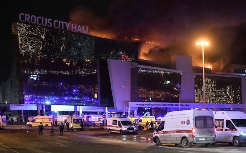 Rusiyada “Crocus City Hall”da törədilən terror aktı ilə bağlı daha üç nəfər saxlanılıb