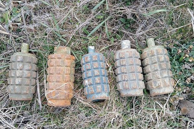 Ağdaban kəndinin qəbiristanlığında minalanmış sahə aşkar edilib - VİDEO