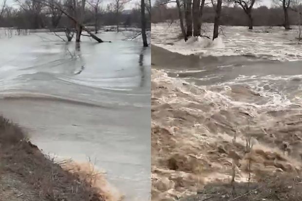 Rusiyanın Orsk şəhərində daha bir bənd dağıldı - YENİLƏNİB + VİDEO