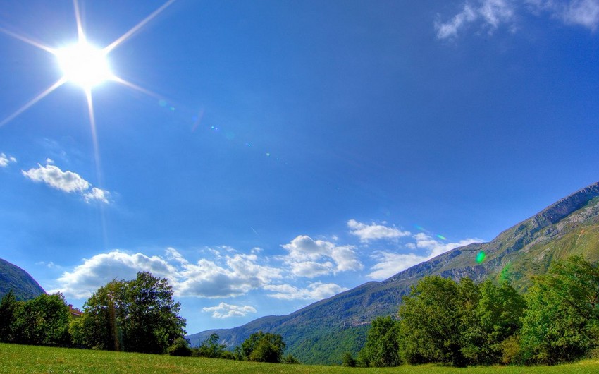Sabah Bakıda 17, rayonlarda 20 dərəcə isti olacaq
