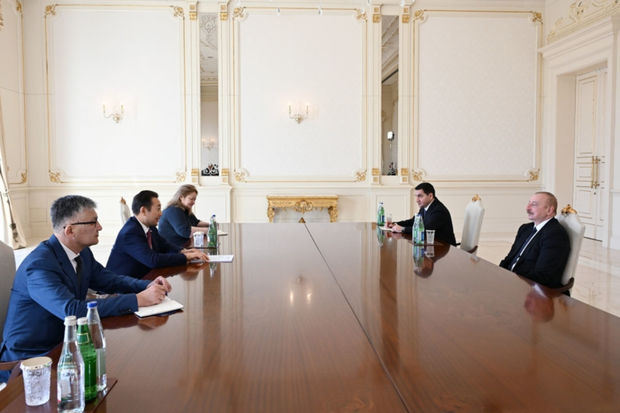 İlham Əliyev Kayrat Sarıbayı qəbul edib - YENİLƏNİB