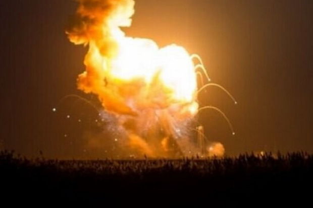 Krımda hərbi aerodromda güclü partlayış baş verib - VİDEO