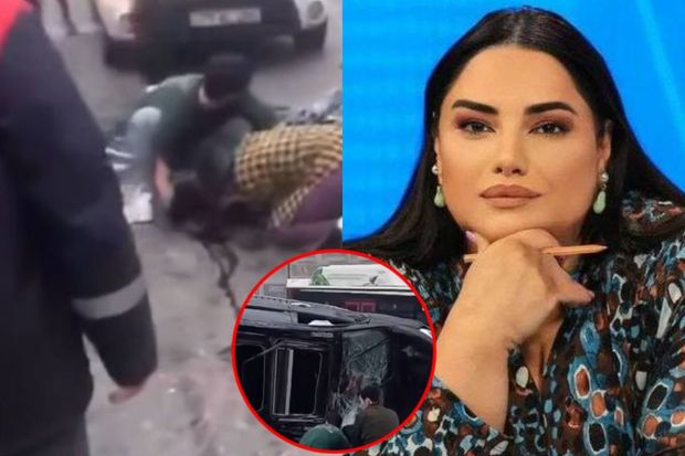 Aytən Səfərovanın düşdüyü qəzanın anbaan görüntüləri - VİDEO