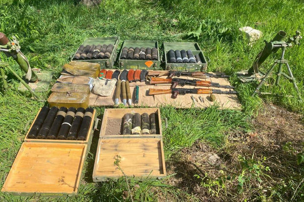 Ağdamda minaatan qurğular aşkar edilib - VİDEO