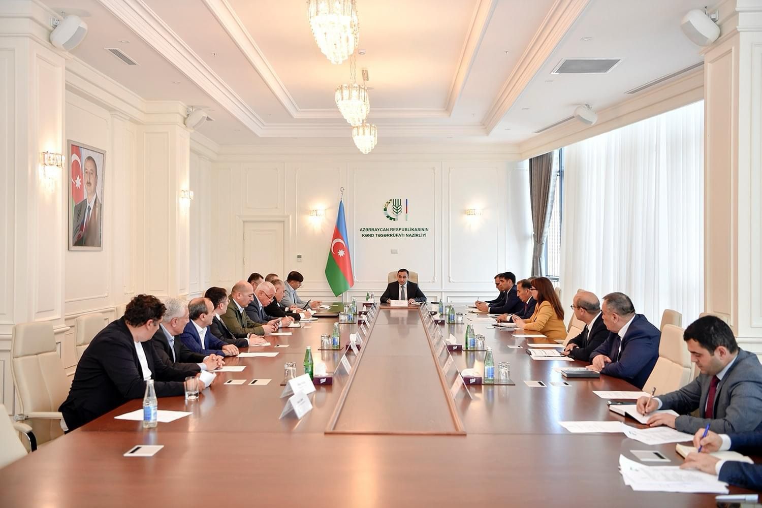 Kənd Təsərrüfatı Nazirliyində pambıqçılığa həsr olunmuş iclas keçirilib