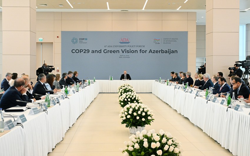Prezident: COP29 beynəlxalq ictimaiyyətin Azərbaycana böyük hörmət və dəstəyinin təzahürüdür