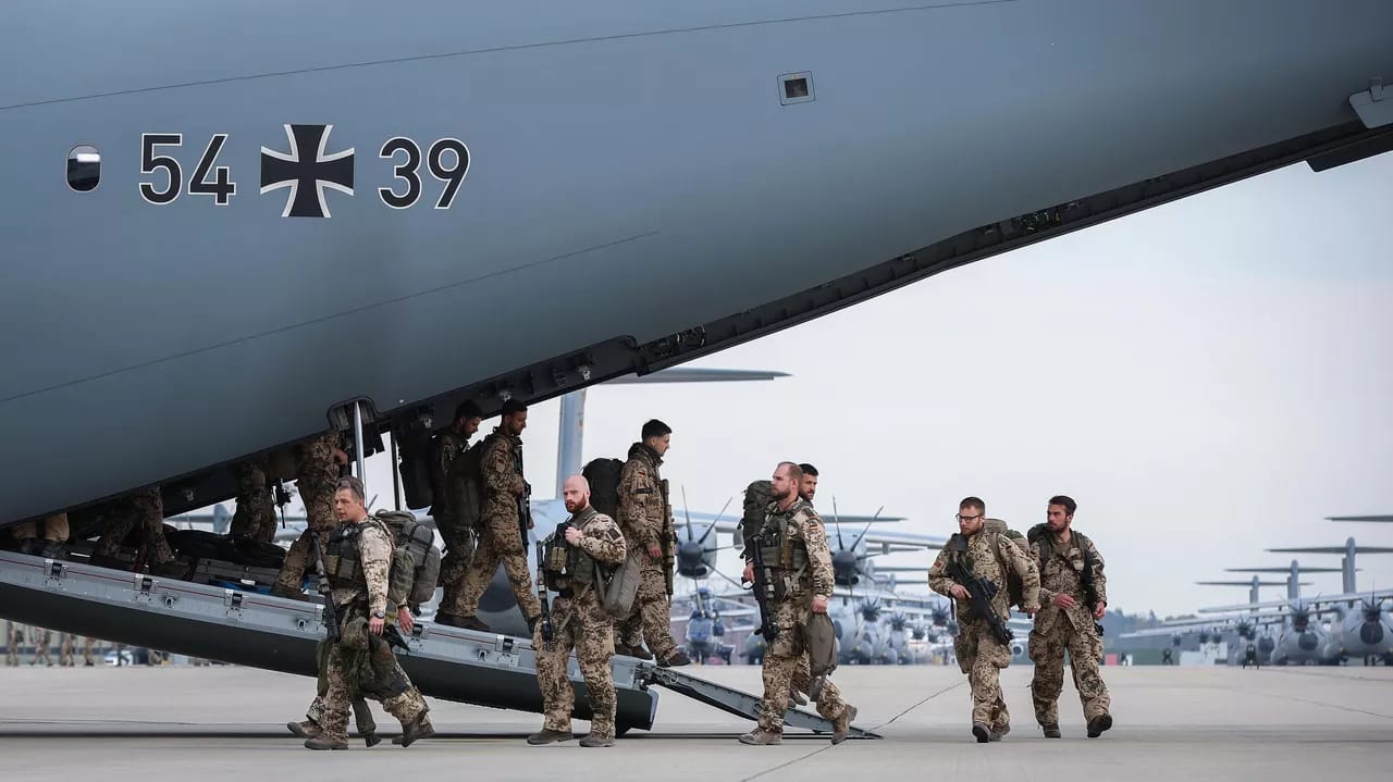 Alman ordusu Litvada təlimlərə başlayıb