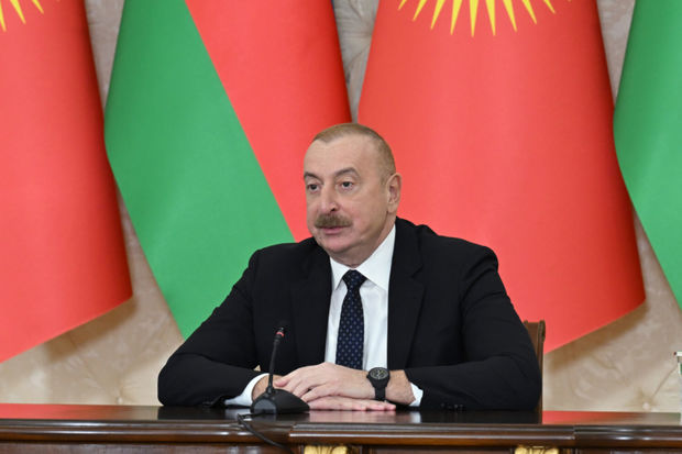 Prezident: “Azərbaycanla Qırğızıstan arasında ticarət dövriyyəsinin artması tendensiyası mövcuddur”