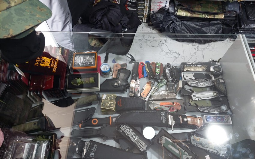 Bakıda ötən gün 296 kəsici-deşici alət aşkar olunaraq götürülüb