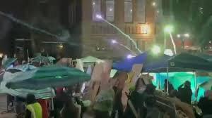 ABŞ-da Qəzzaya dəstək düşərgəsinə hücum edilib