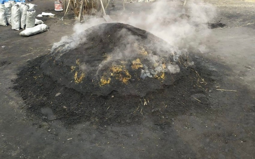 Qubada qanunsuz kömür quyuları aşkarlanıb, 7 nəfər cərimələnib