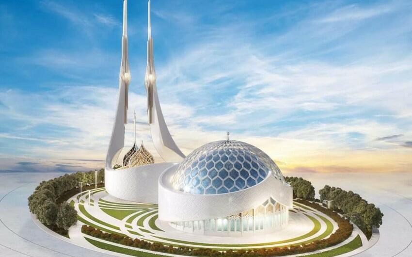 Şuşanın yeni məscidi belə olacaq (VİDEO)