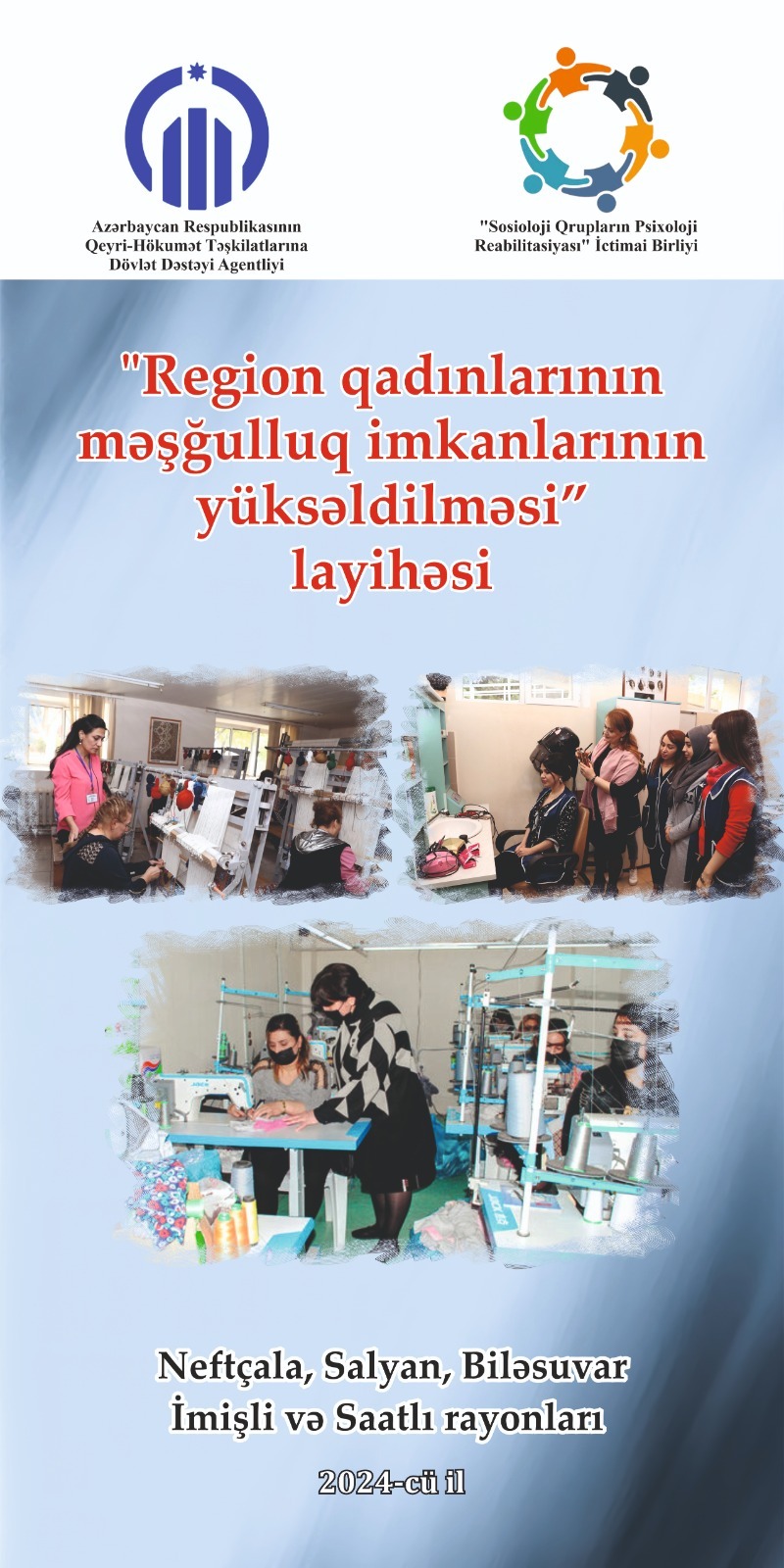 Regionlarda qadınların məşğulluq imkanları yüksəldiləcək