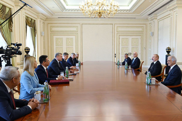 İlham Əliyev Həştərxan vilayətinin qubernatorunu qəbul edib - YENİLƏNİB + FOTO