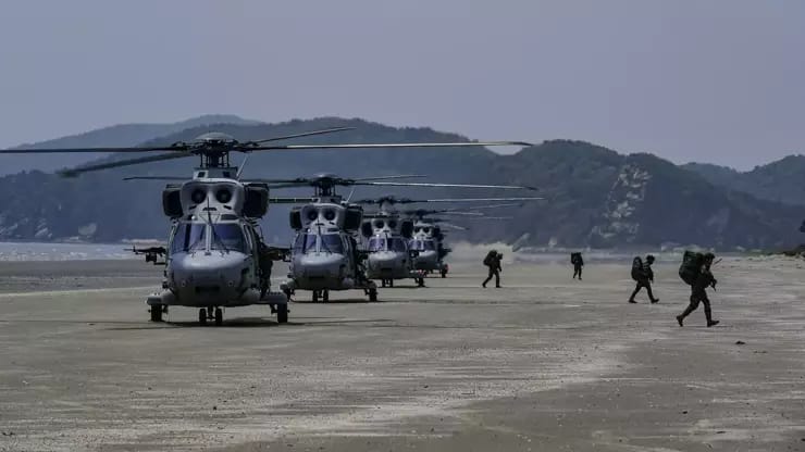 Cənubi Koreya ordusunun Sarı dənizdə hərbi təlim keçirib