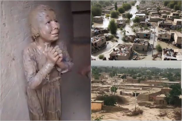 Əfqanıstanda daşqınlardan dəhşətli görüntülər: Onlarla insan həlak olub - FOTO/VİDEO