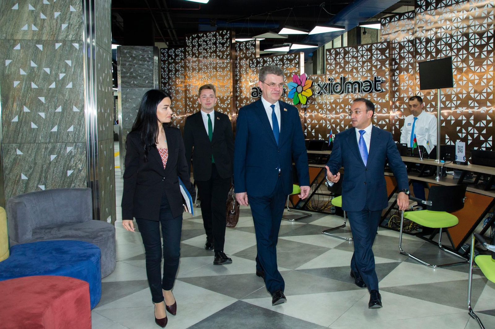 Minsk Şəhər İcraiyyə Komitəsinin sədri “ASAN xidmət”də