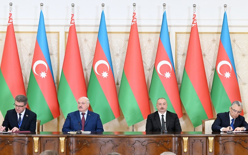 Azərbaycan və Belarusun üç şəhəri qardaşlaşıb