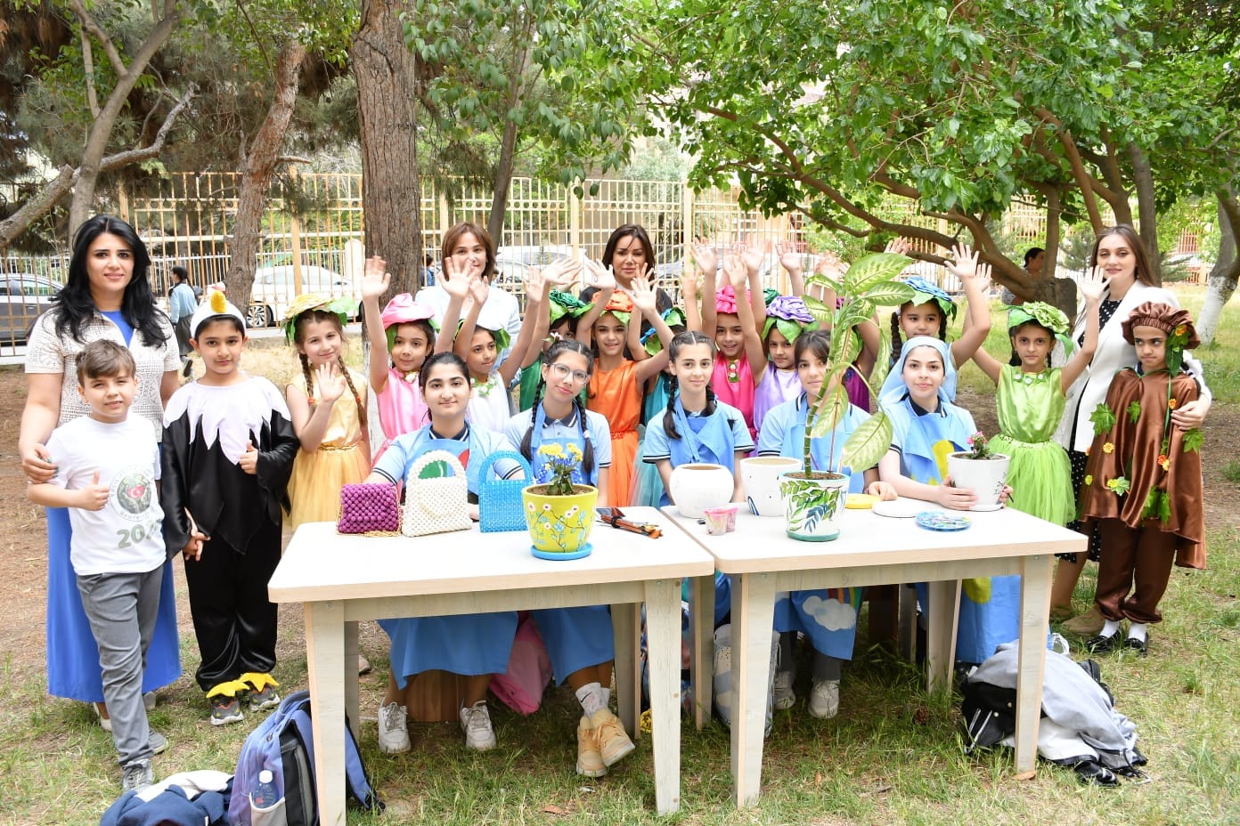 Nəsimi rayonunda “Yaşıl dünya naminə həmrəylik ili” çərçivəsində “Tullantıdan həyata” adlı tədbir keçirilib