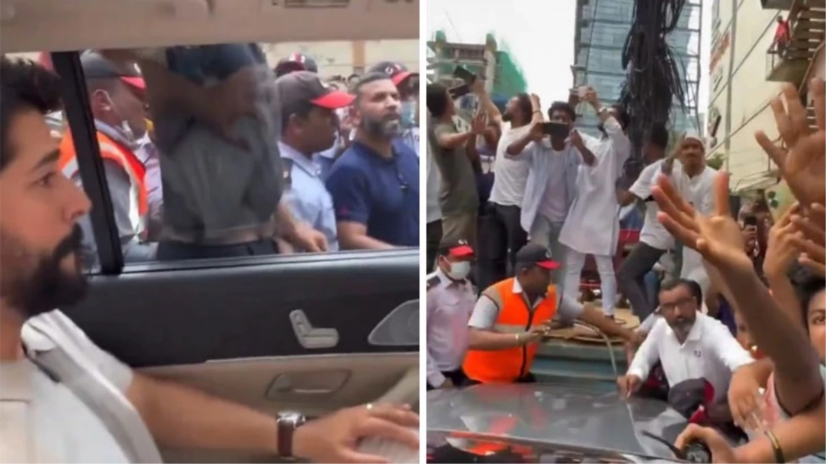 Banqladeşdə Burak Özçivit izdihamı - VİDEO