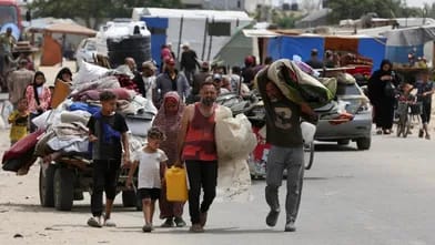İsrail Rəfahdakı Fələstin çadırlarına ABŞ istehsalı olan bombalarla hücum edib
