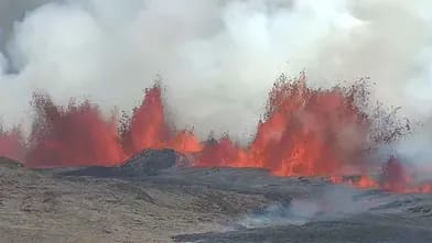 İslandiyada vulkan son 6 ayda 5-ci dəfə püskürdü