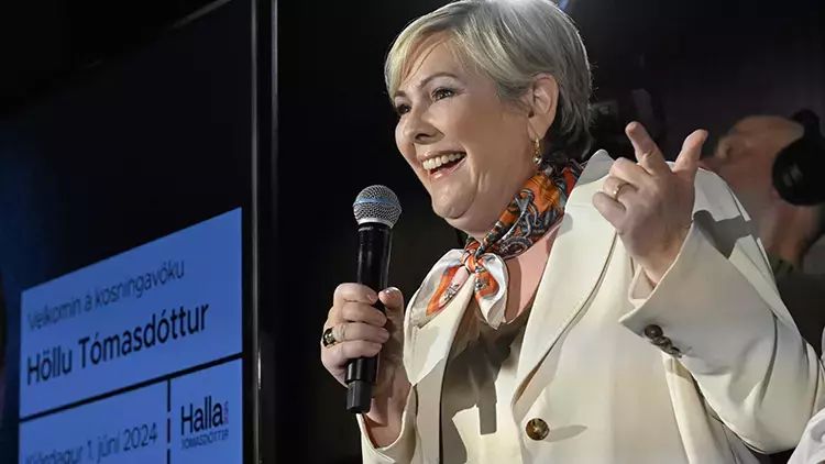 Halla Tomasdottir İslandiyada keçirilən prezident seçkilərində qalib gəlib