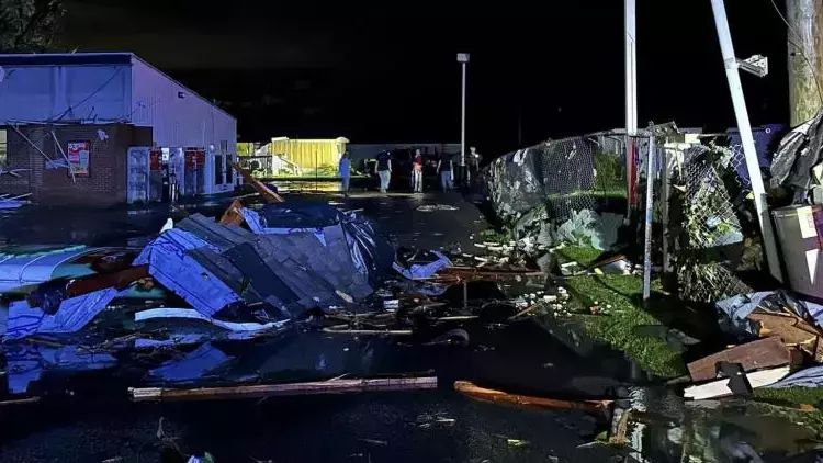 ABŞ-da tornado: 1 ÖLÜ