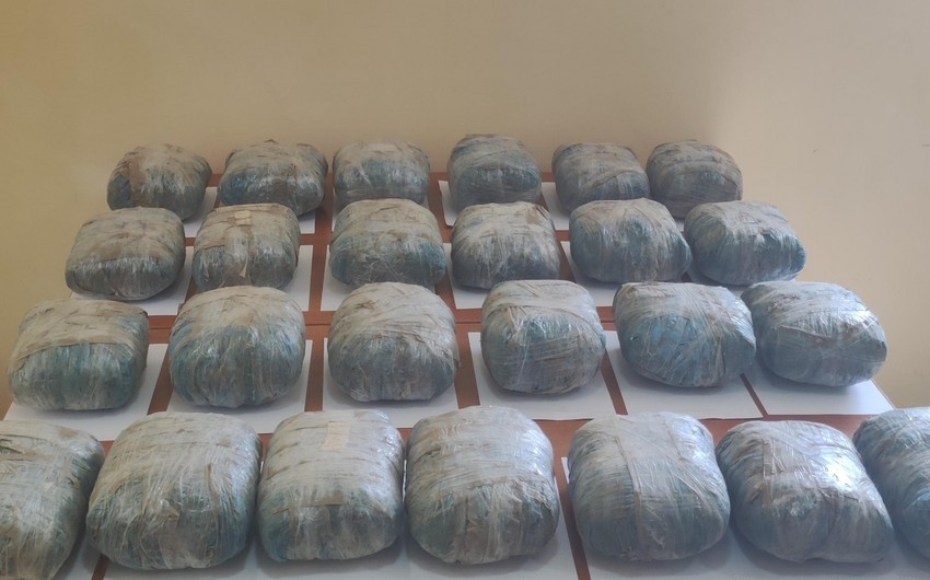 İrandan Azərbaycana 43 kiloqrama yaxın narkotik vasitənin keçirilməsinin qarşısı alınıb