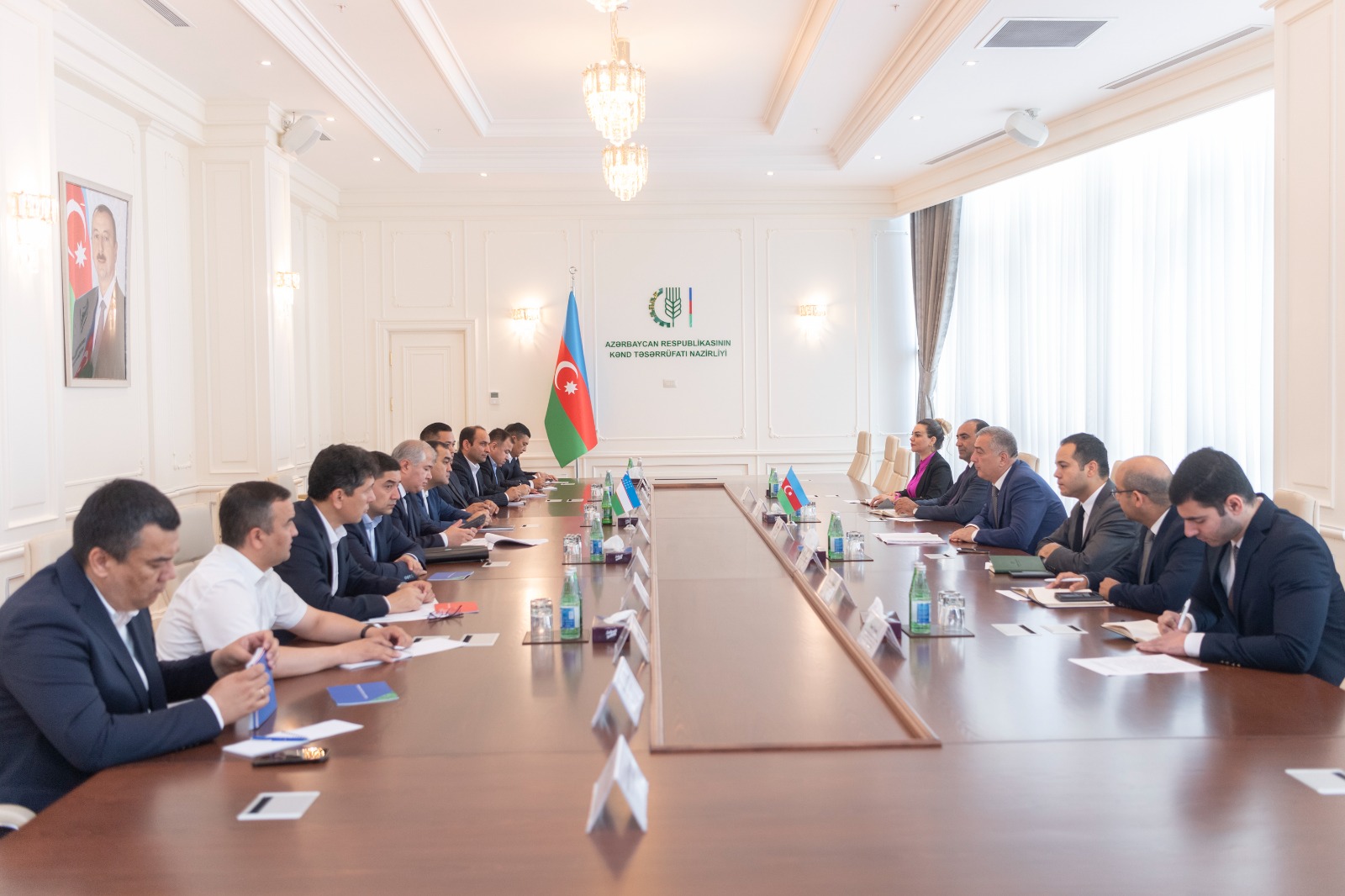 Azərbaycan və Özbəkistan arasında kənd təsərrüfatı sahəsində əməkdaşlıq məsələləri müzakirə olunub