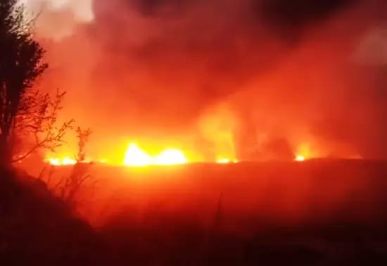 Cənubi Kiprdə meşə yanğını nəticəsində 5 kənd boşaldıldı