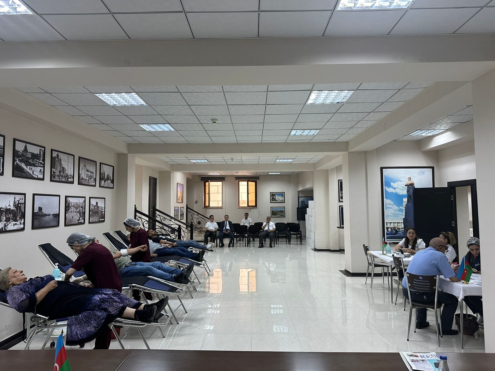 Nəsimi rayonunda 14 iyun “Ümumdünya Qan Donoru Günü” münasibəti ilə aksiya keçirilib