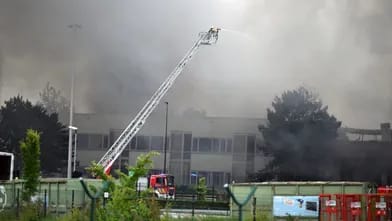 Brüssel hava limanında yanğın baş verib