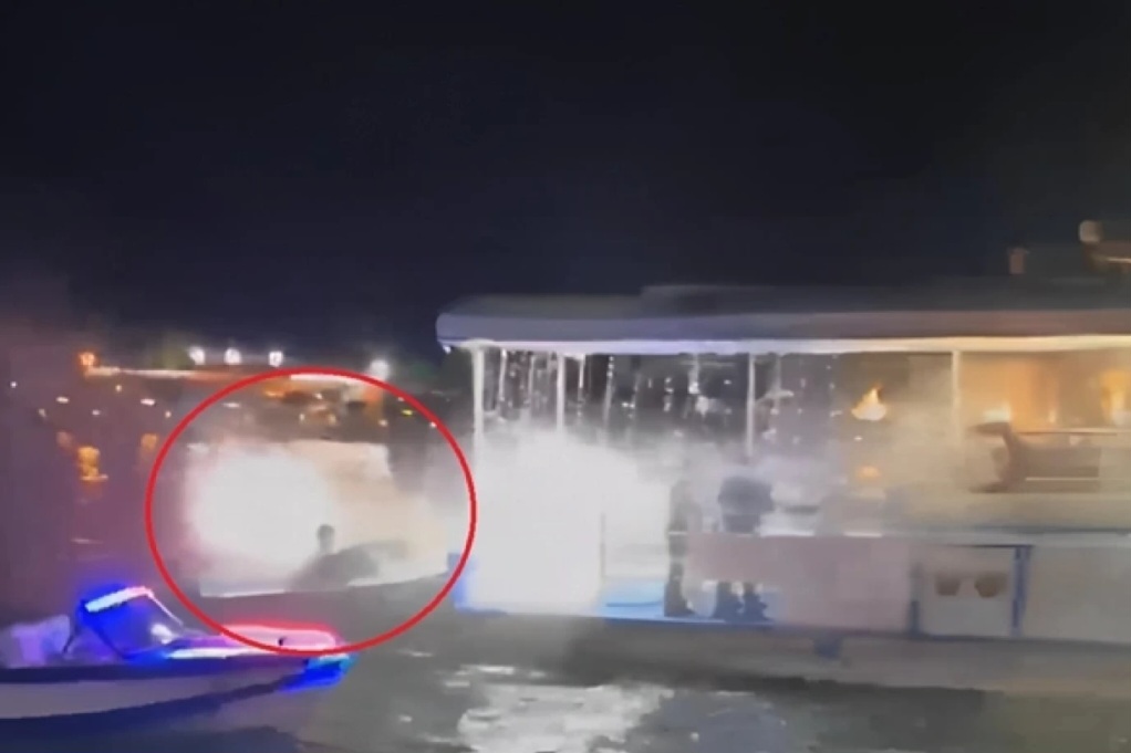 Mingəçevirdə qayıq yandı - Xəsarət alanlar var (YENİLƏNİB)