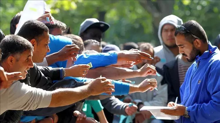 Almaniyaya xalis miqrasiya 55 faiz azalıb