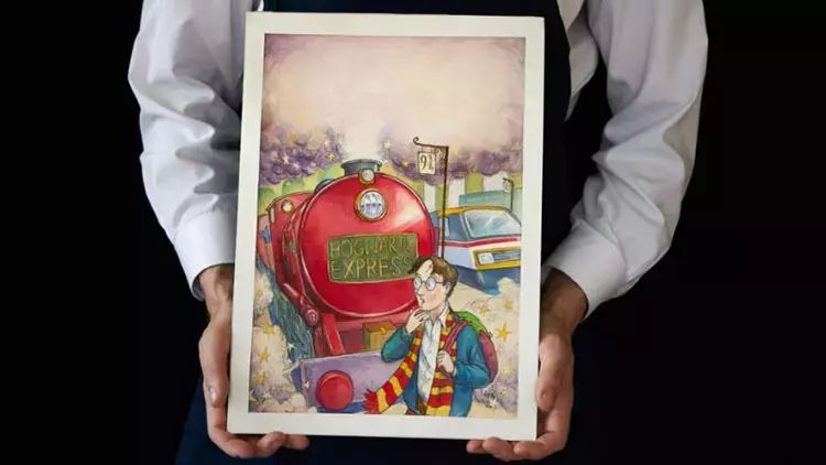 Harri Potterin orijinal üz qabığı rekord qiymətə satılıb