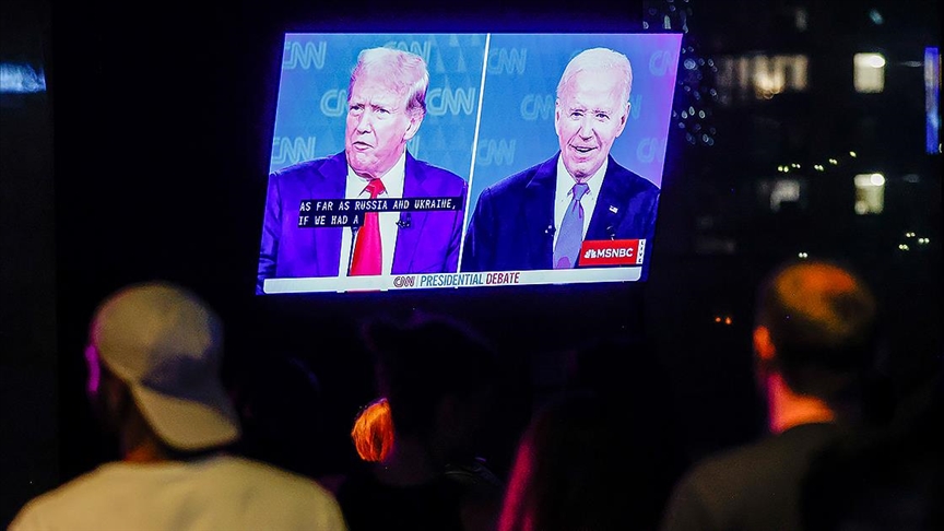 Amerikalıların 67 faizi Bayden-Tramp debatında Trampı uğurlu hesab edib