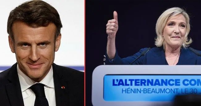Fransa seçkilərinin birinci turunda Le Pen qalib gəlib