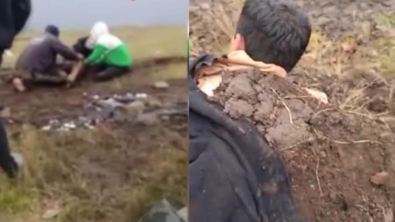 İldırımın vuran 2 uşaq belə xilas edildi