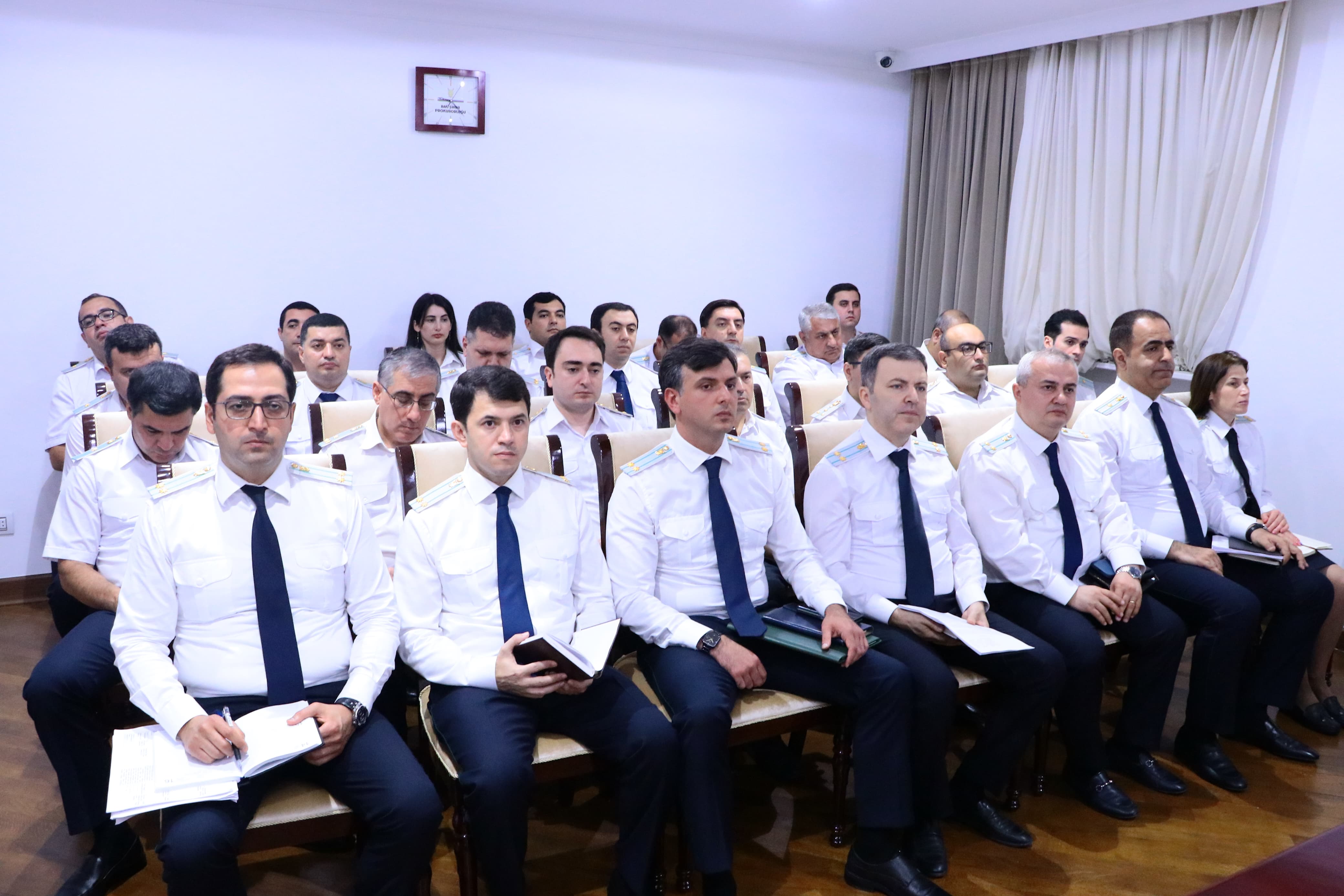 Bakı şəhər prokurorluğunun 2024-cü ilin I yarımilinə həsr olunmuş əməliyyat müşavirəsi keçirilib