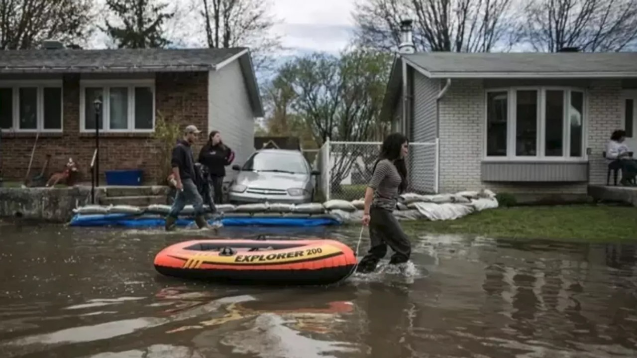 Kanadada rekord miqdarda yağıntı baş verib