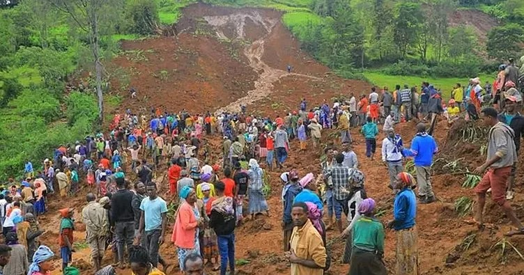 Efiopiyada torpaq sürüşməsi nəticəsində ölənlərin sayı artır