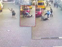 Ağadadaş Ağayevin balta ilə törətdiyi insidentin YENİ GÖRÜNTÜLƏRİ