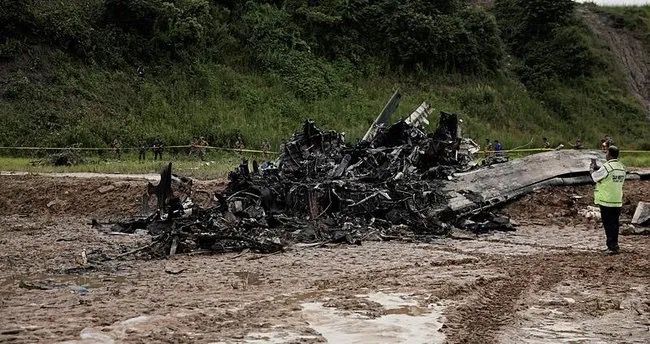 Nepalda təyyarə havaya qalxdıqdan az sonra qəzaya uğrayıb