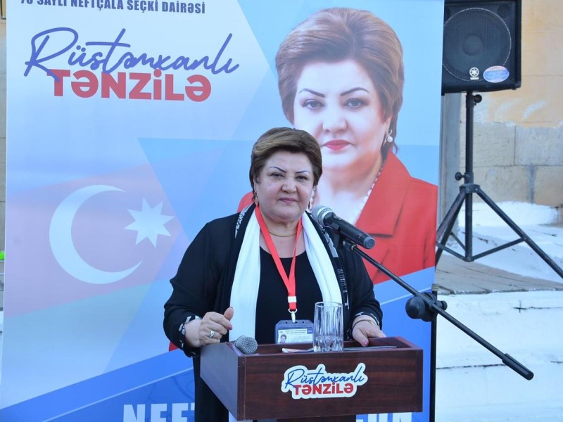 Tənzilə Rüstəmxanlıdan möhtəşəm seçki təşviqatı – 10 GÜNÜN HESABATI