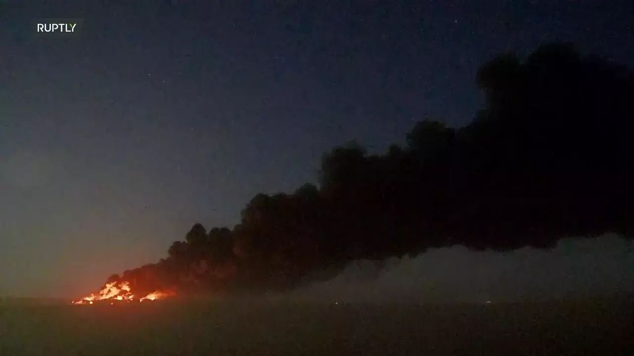 Ukrayna Rusiyadakı neft anbarını vurub