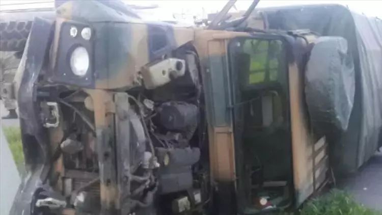 Türkiyədə KKTC-də hərbi maşının aşması nəticəsində 12 əsgər yaralanıb