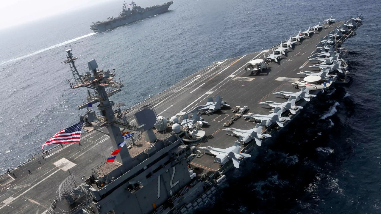ABŞ-ın təyyarə gəmisi yaxın şərqə gəlib