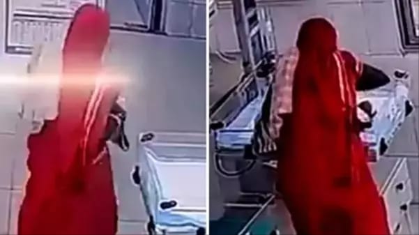 Hindistanda qadın xəstəxananın doğum şöbəsindən körpə oğurlayıb