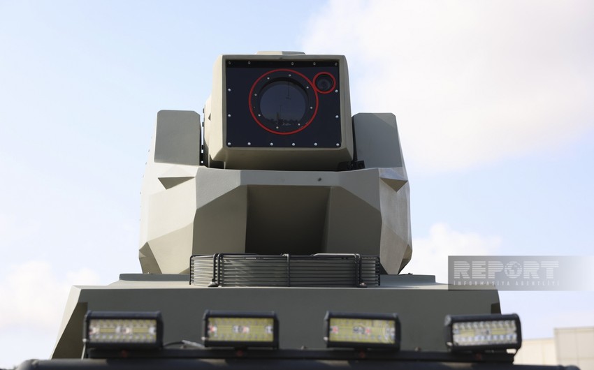 Azərbaycanın ilk lazer silahı nümayiş etdirilib